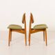 Arne Hovmand Olsen style Scandinavian mid century chairs, set of 4, 1970s