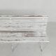 Garden bench, slatted bench, folding, 2 metres long, 1930s.