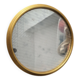 Plateau rond miroir
