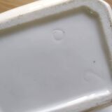 Coffee cups and sugar bowl, Old Paris Empire porcelain, Vve BARES