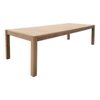 Large solid oak table