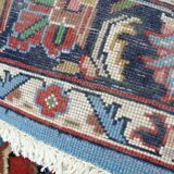 Oriental wool rug entirely handmade