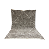 Tapis beniourain gris 340x250cm