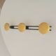 Vintage wall coat rack from the 60s/70s.