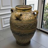 Vintage 1950s Jasba German Art Pottery Floor Vase –