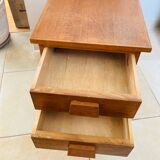 Art Deco oak bedside table from the early 20th century