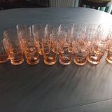 Set of 24 glasses