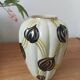 Vintage ceramic vase - Hand-painted decoration