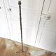 Floor lamp tripod brass decoration bamboo
