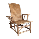 old rattan armchair 1030