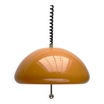 Suspension Cabras Space Age du Milieu du Siècle par Luigi Massoni pour Guzzini, années 1960