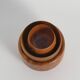 Mid-Century Modern Wood Bowls, Sweden, Set of 3