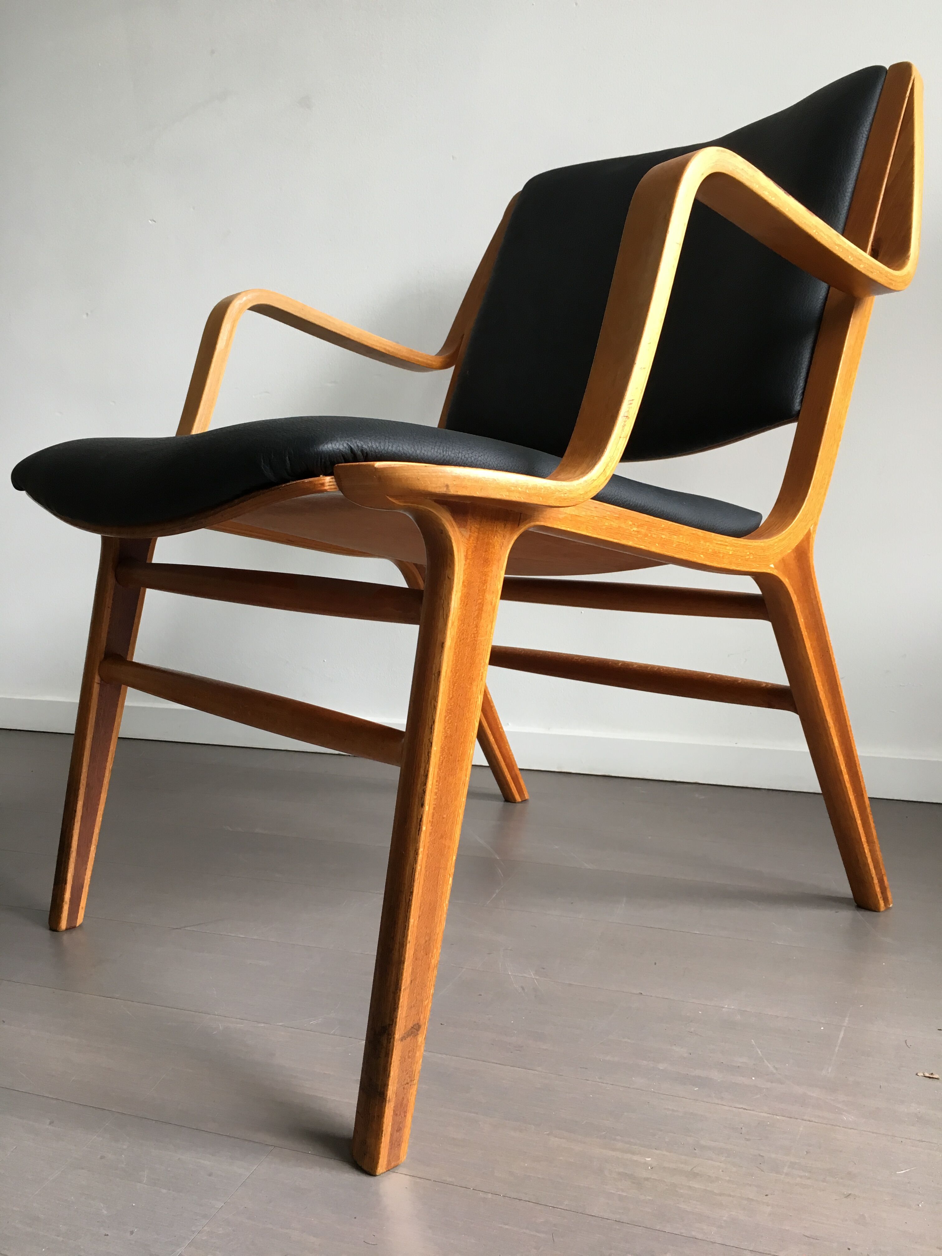 Fauteuil Ax de Peter Hvidt & Orla Mølgaard-Nielsen pour Fritz Hansen, années 1960