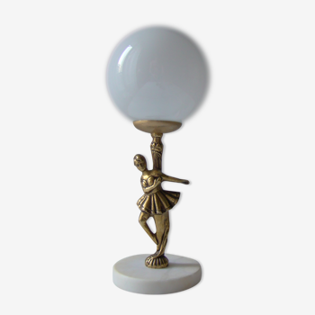 Charming vintage lamp dancer