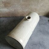 Grey glazed stoneware hot water bottle