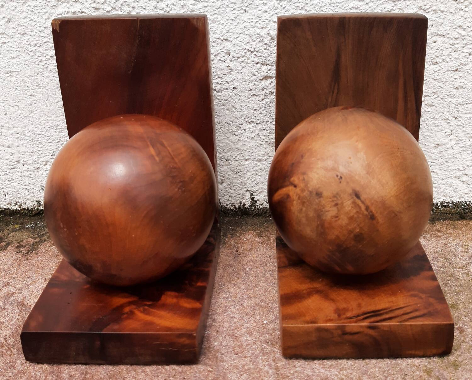 Pair of art deco bookends