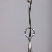 Vintage Glass and Metal Arianna Pendant Lamp by Piero Brombin for Artemide,