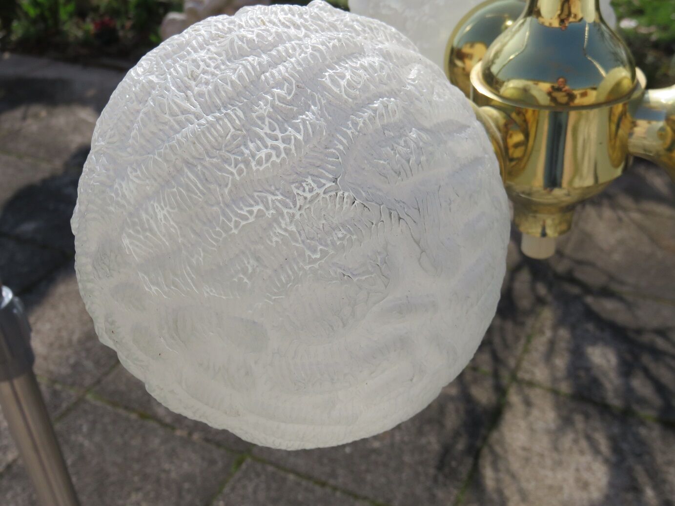 Chandelier vintage 3 balls