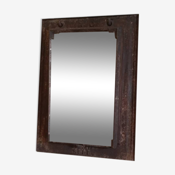 Skylight mirror Patinated metal frame dp 1023412