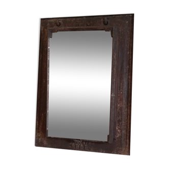 Skylight mirror Patinated metal frame dp 1023412