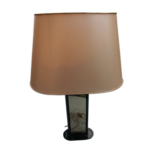 Lampe noir et doré