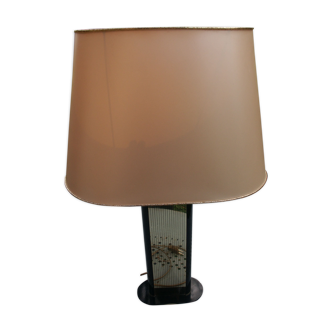 Lampe noir et doré