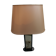 Lampe noir et doré