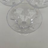 6 Villeroy & Boch crystal champagne glasses, Parzival model