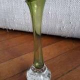 Swedish blown glass soliflore vase