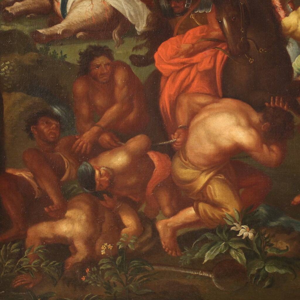 Great battle painting of the 18th century, Alexander the Great and Porus