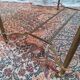 Vintage brass and glass coffee table