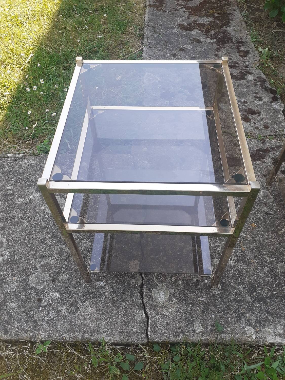 Paire de bouts de canapé