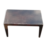 Black one piece plate coffee table