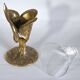 Golden brass chalice