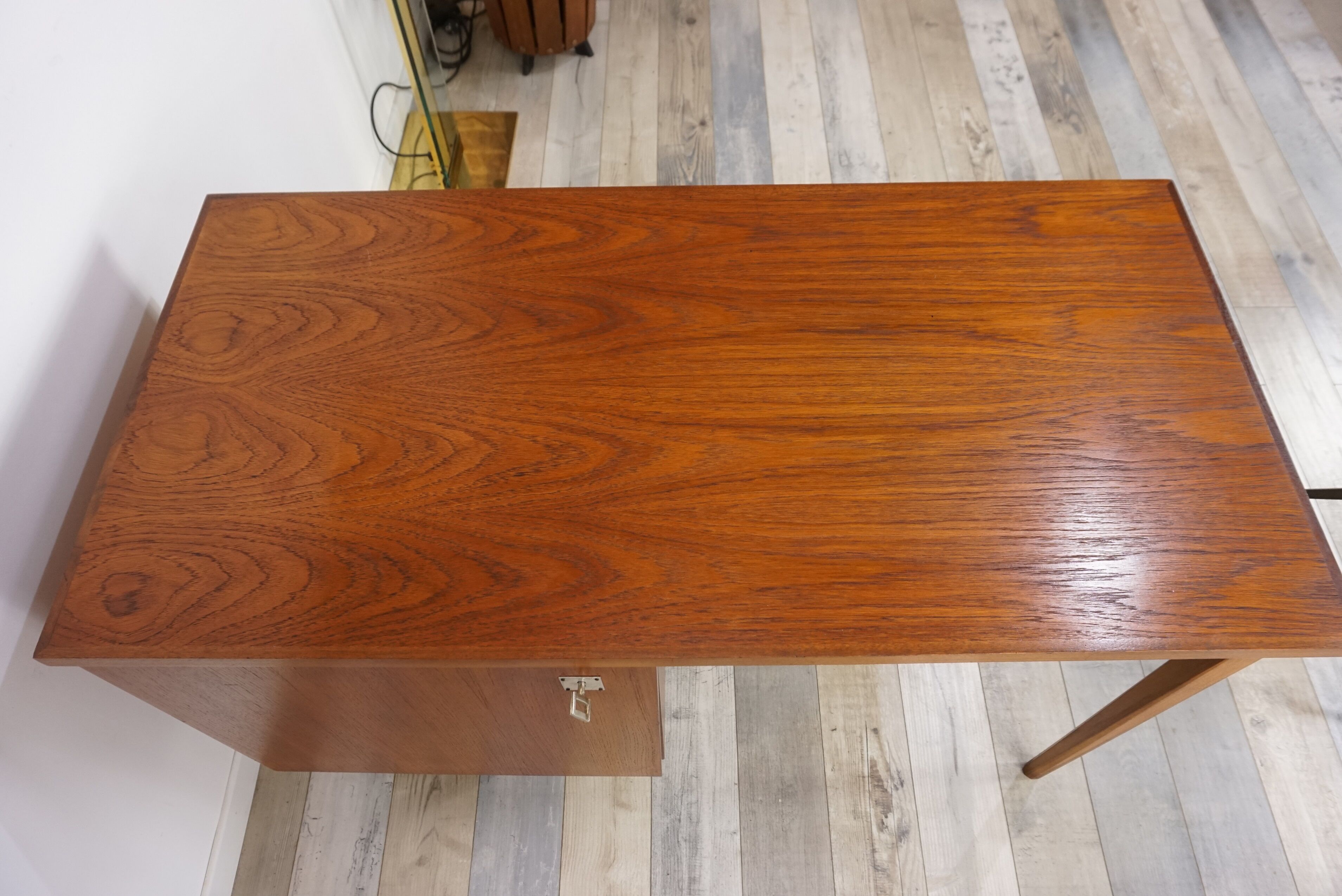 Teak desk 50s - 60s by CombinEurop
