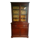 Elegant English mahogany secretary bookcase – Early 20th century