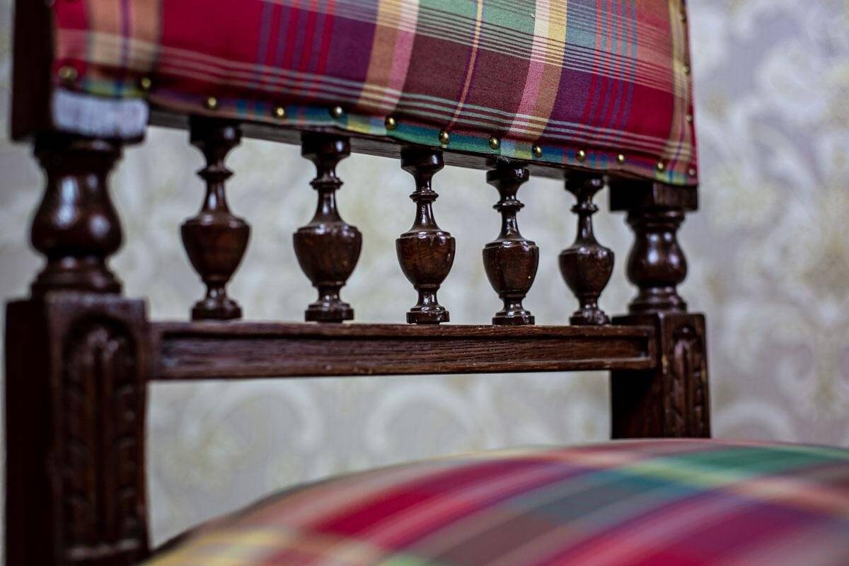 19th Century Neo-Renaissance Oak Armchair, 1890s