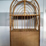 Vintage rattan shelf