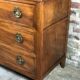 Commode époque Louis Philippe en noyer 3 tiroirs