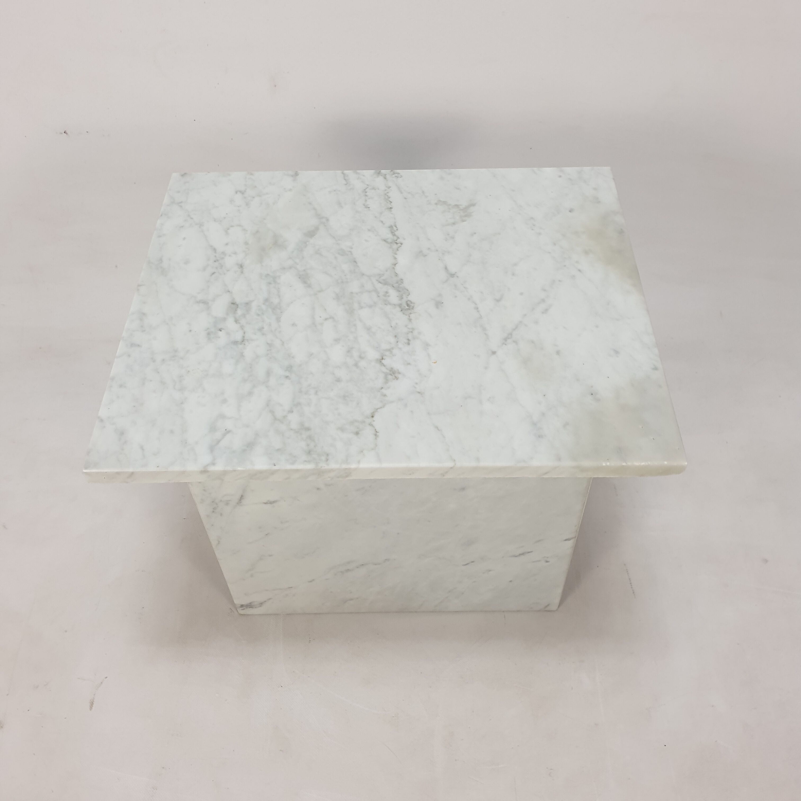 Italian Marble Coffee or Side Table, 1980s