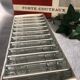 Set of 12 knife holders, diamond cut