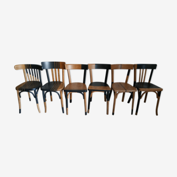 Ensemble de 6 chaises bistrot