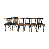 Ensemble de 6 chaises bistrot
