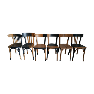 Ensemble de 6 chaises bistrot
