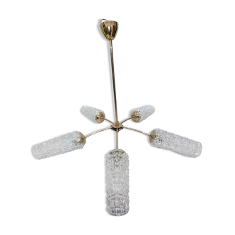 Art deco tulip chandelier