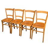 4 vintage Luterma bistro chairs 1940