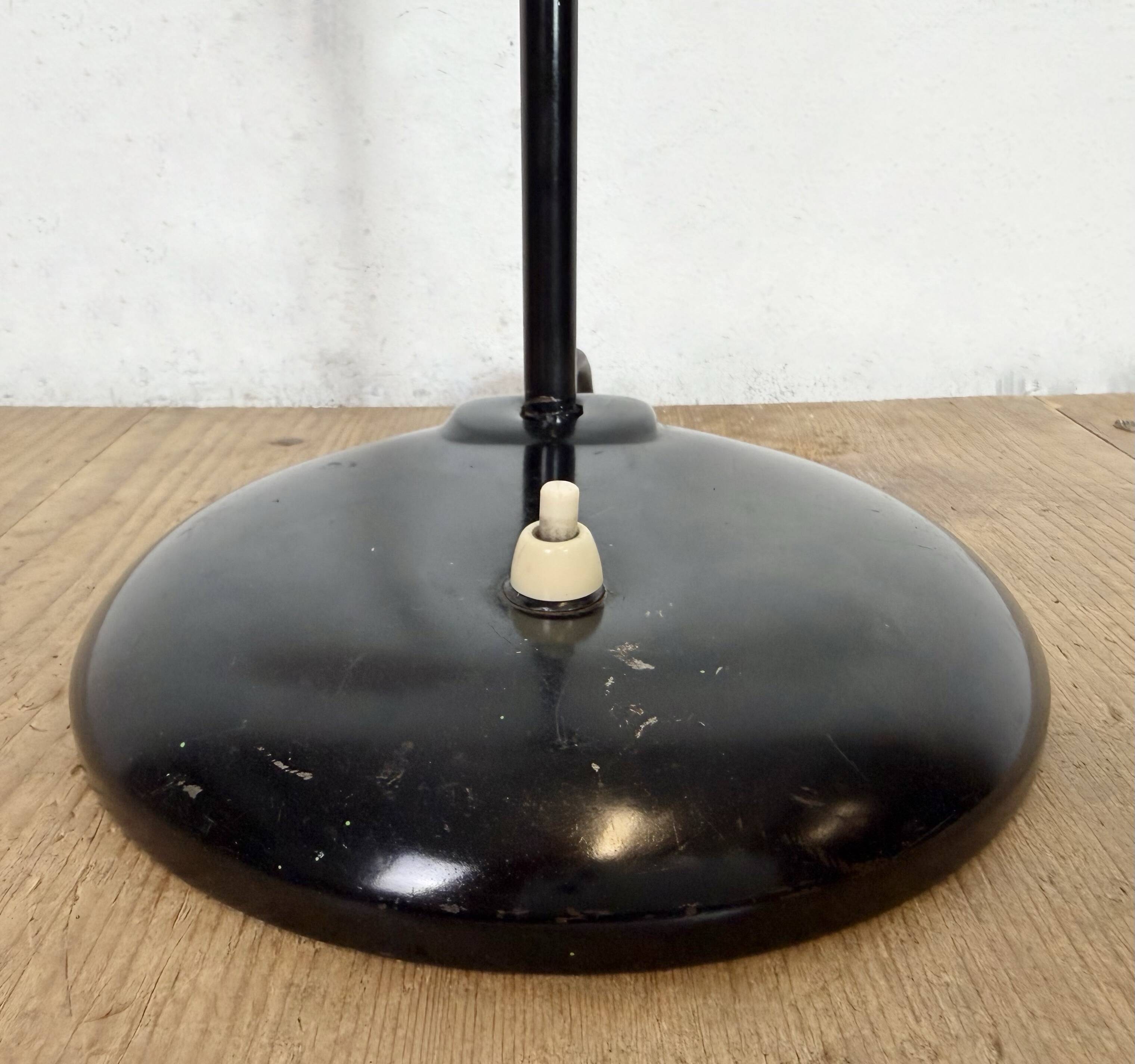 Black Industrial Bauhaus Table Lamp from Escolux, 1930s