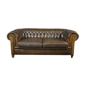 Superbe canapé chesterfield