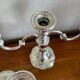 Pair of English candlesticks