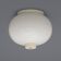 Chandelier with white glass diffuser, 1960s